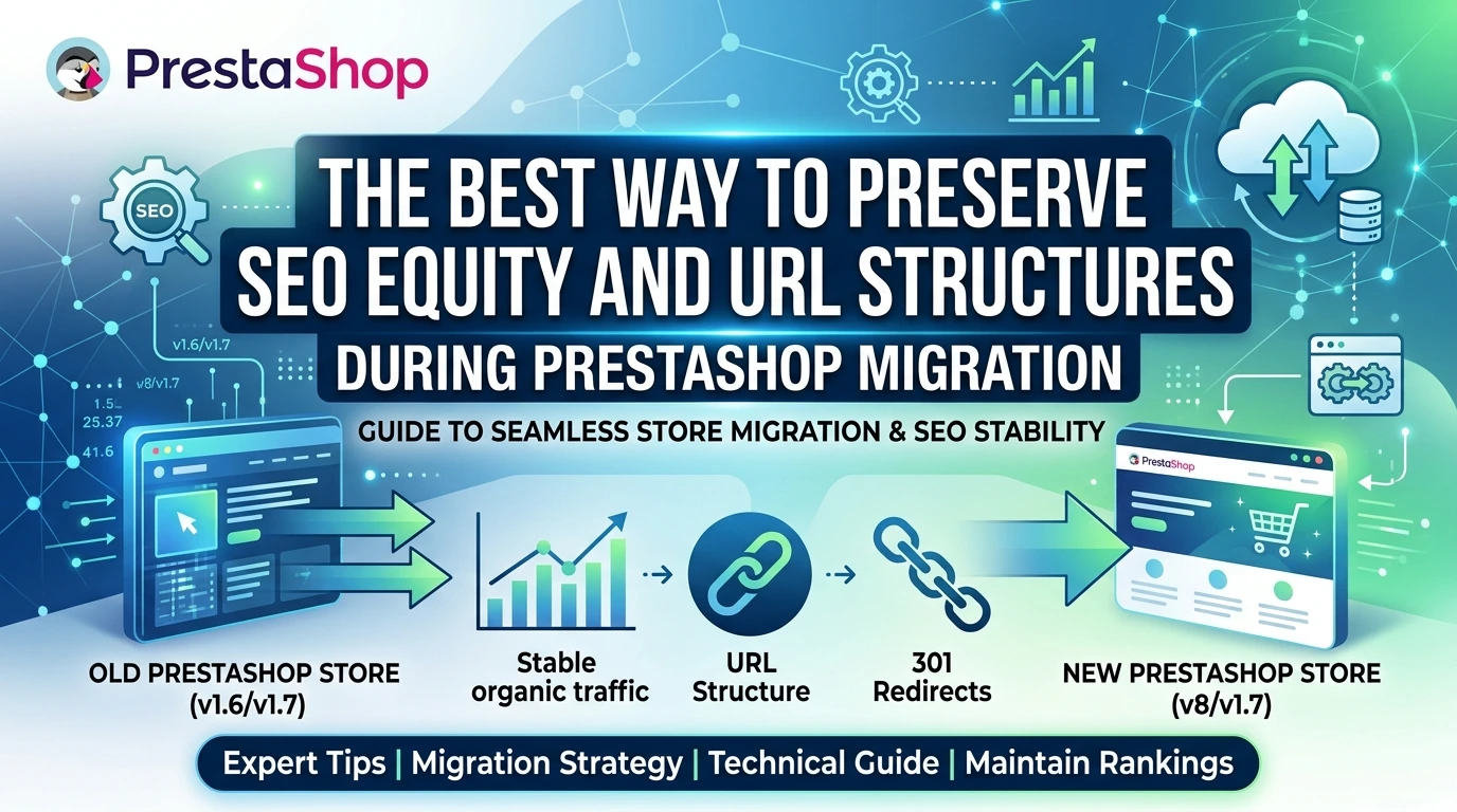 Preserving Complex SEO Equity and URL Structures During a PrestaShop Major-Version Upgrade.